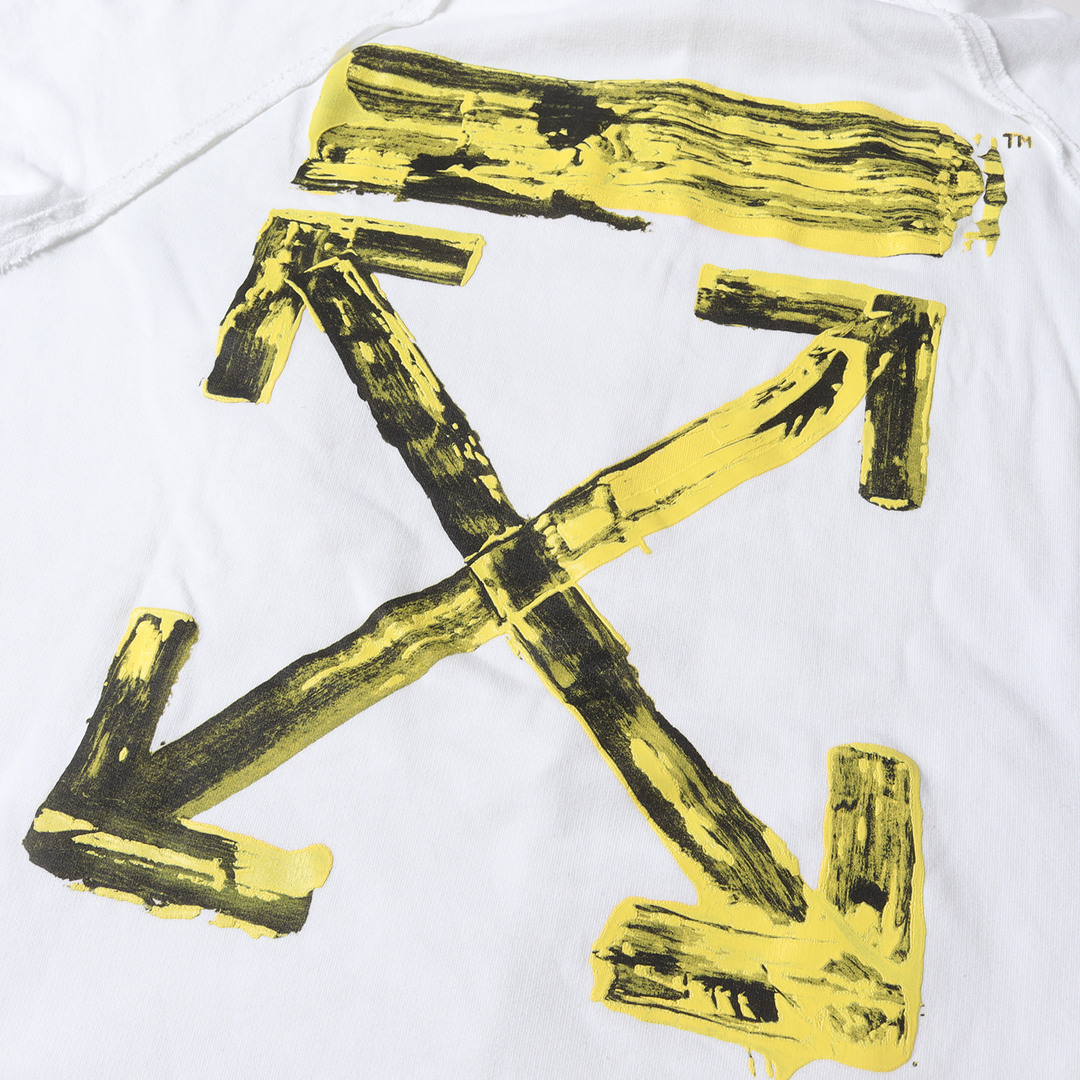 オフホワイト　OFF-WHITE　Tシャツ　ACRYLIC ARROWS　L