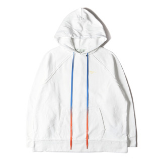 OFF-WHITE - OFF-WHITE オフホワイト パーカー サイズ:L ペンキ