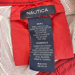 NAUTICA - US古着 ノーティカ NAUTICA スイム ショートパンツ ボード 