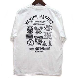 バンソン(VANSON)のバンソン エプロンライダース モチーフ Tシャツ ワッペン NVST-2013(Tシャツ/カットソー(半袖/袖なし))