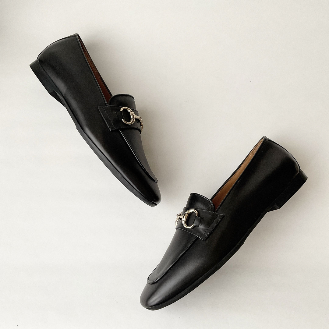 未使用◇CORSO ROMA 9ビットローファー37 24cmコルソローマ