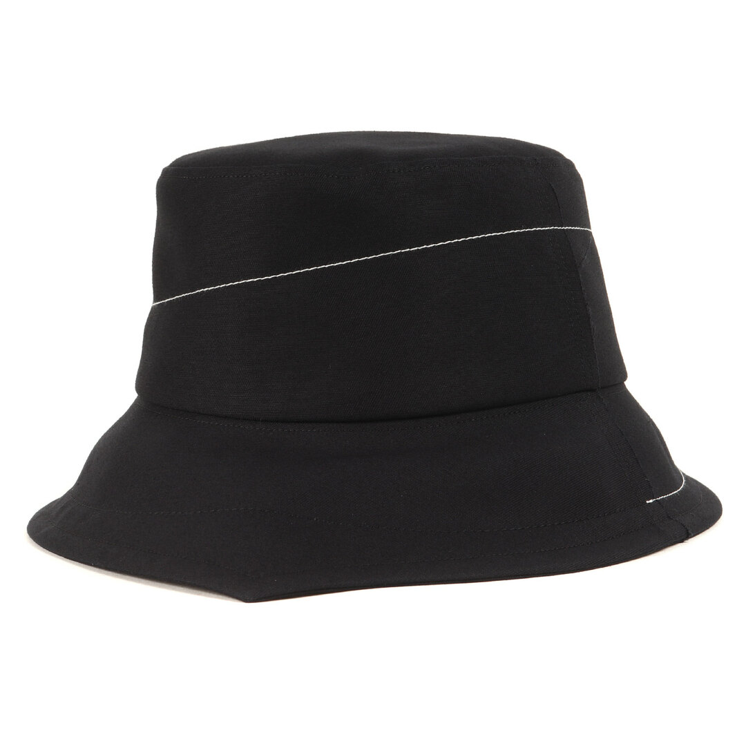 Ground Y グラウンド ワイ ハット 現行モデル ishica コットン ツイル バケット ハット COTTON TWILL ishica HAT A GA-H05-053 クラッシャー 帽子 ブラック 黒 日本製 ブランド【メンズ】