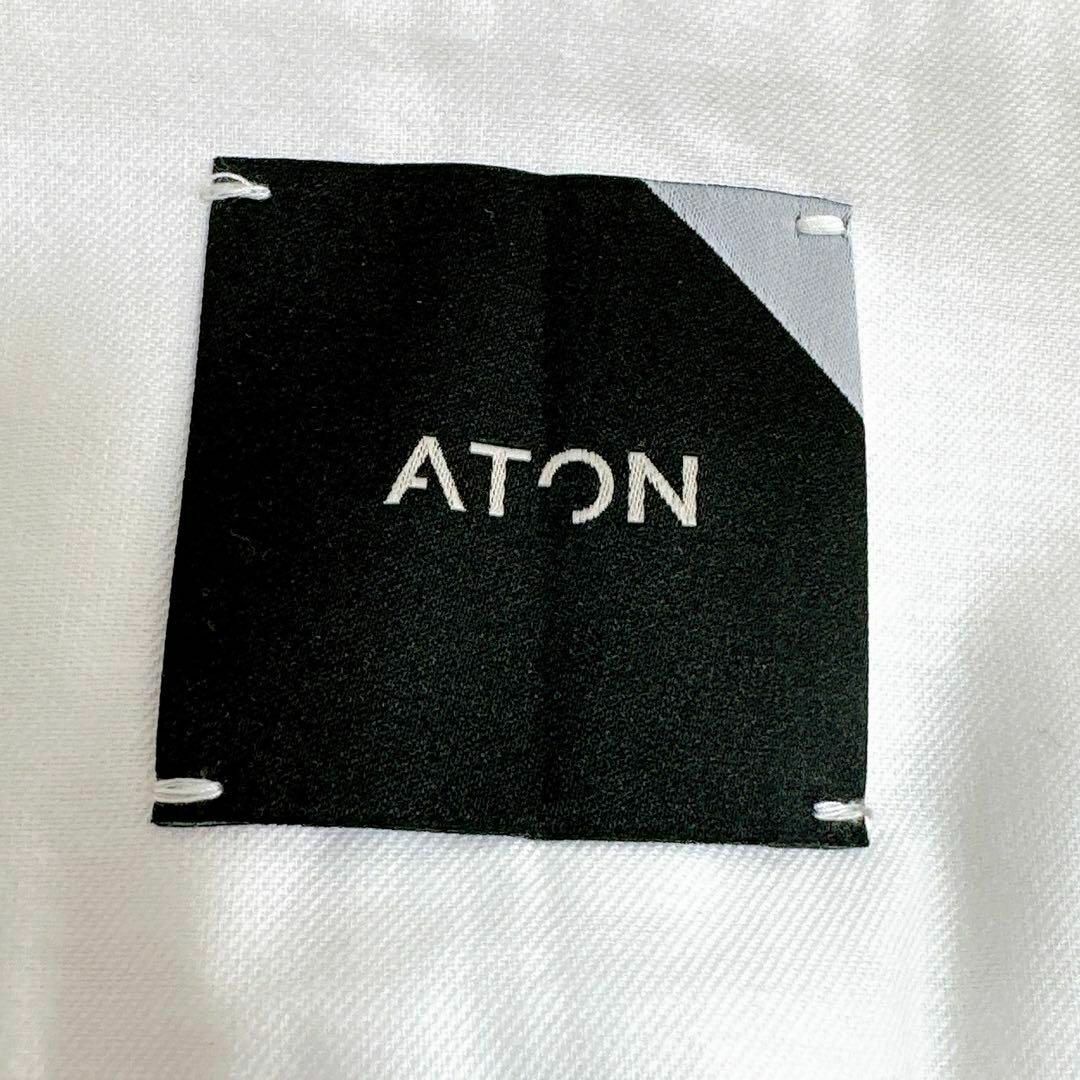 【タグ付き】ATON LINEN LIGHT oz DENIM レディース 2