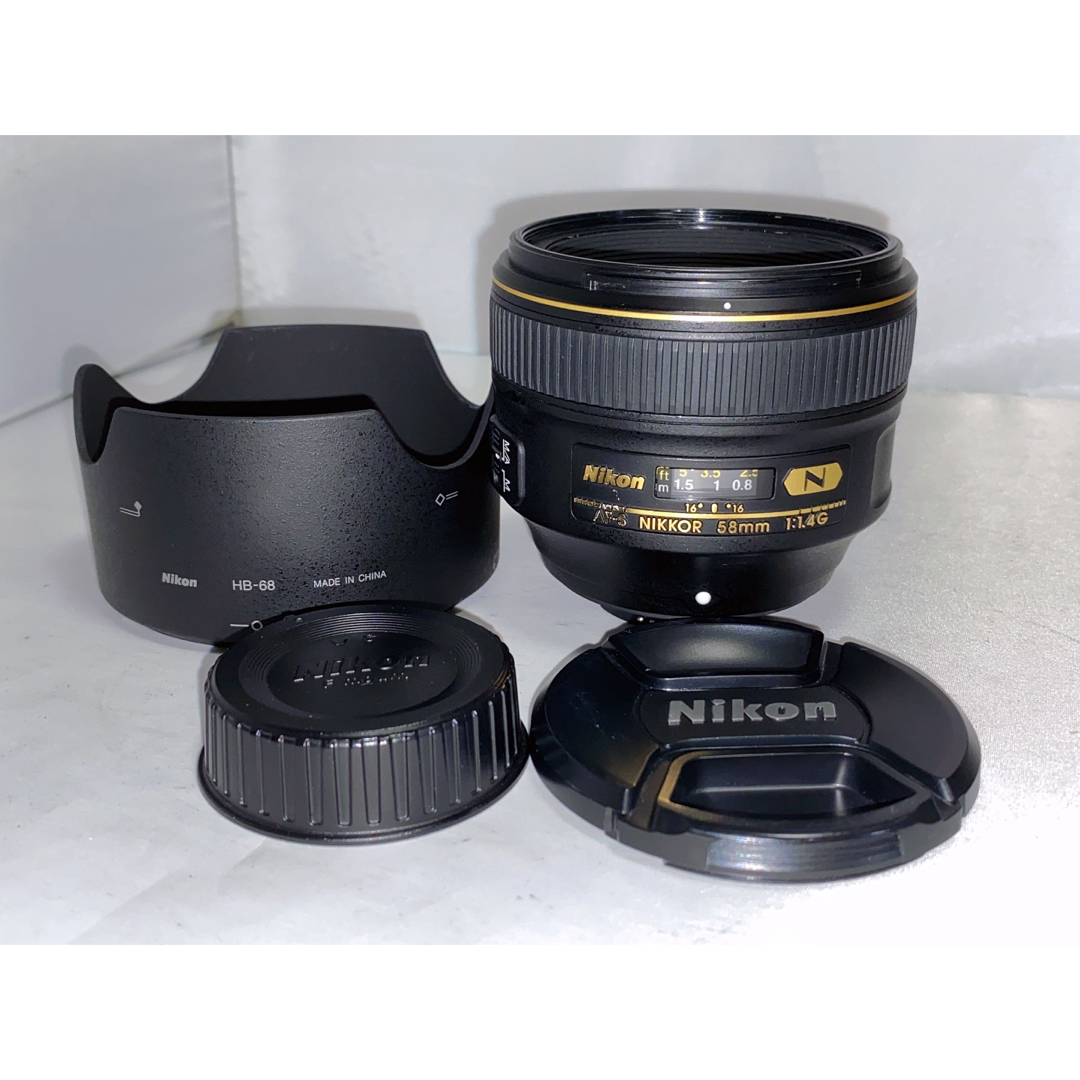 Nikon - 【銘玉】Nikon AF-S NIKKOR 58mm f1.4G ED Nの通販 by みやび ...