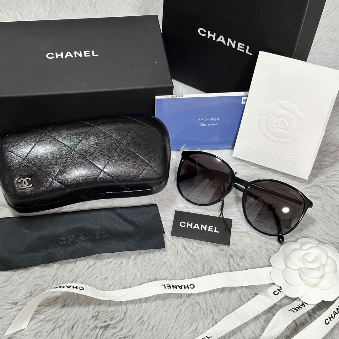 新品正規品‼︎ CHANEL サングラス ブラック - サングラス/メガネ