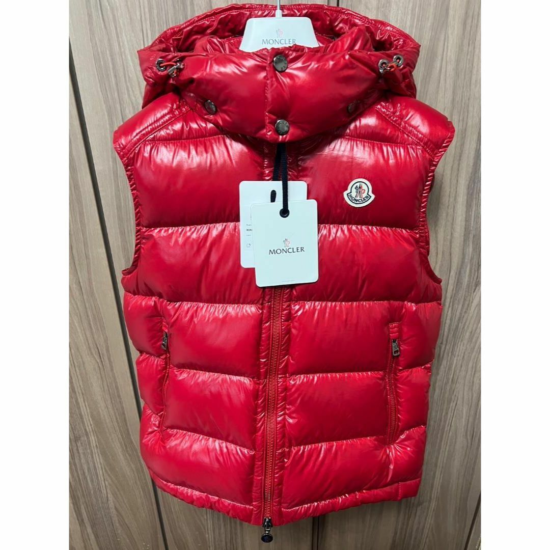 未使用・本物保証☆MONCLER BORMES ダウンベスト TG5 赤 XXL