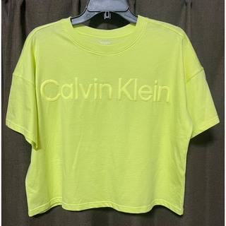 カルバンクライン(Calvin Klein)の新品 Calvin Klein カルバンクライン クロップド Tシャツ (Tシャツ(半袖/袖なし))