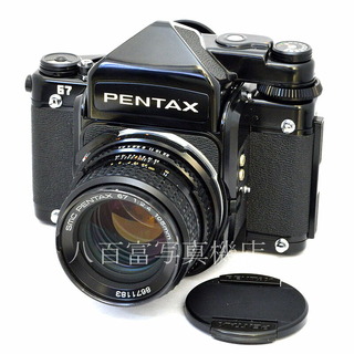 ペンタックス(PENTAX)の【中古】  PENTAX 67 TTL 無電源改 105mm F2.4 レンズセット ペンタックス 中古フイルムカメラ 50231(フィルムカメラ)