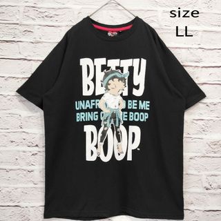 ベティブープ(Betty Boop)の【ボックスシルエット】ベティブープ ビッグプリント Tシャツ カットソー(Tシャツ/カットソー(半袖/袖なし))