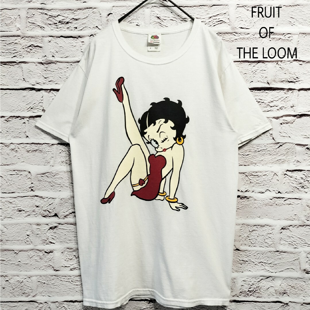 【FRUIT OF THE LOOM】ベティブープ Tシャツ 両面プリント | フリマアプリ ラクマ
