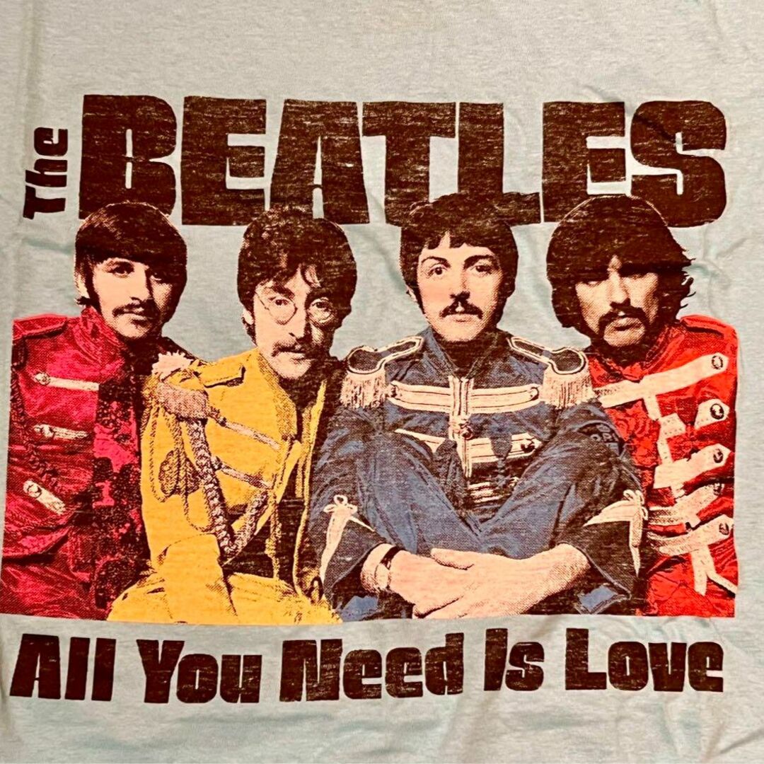 【US限定】The Beatles ビートルズ ヴィンテージ風Tシャツ L