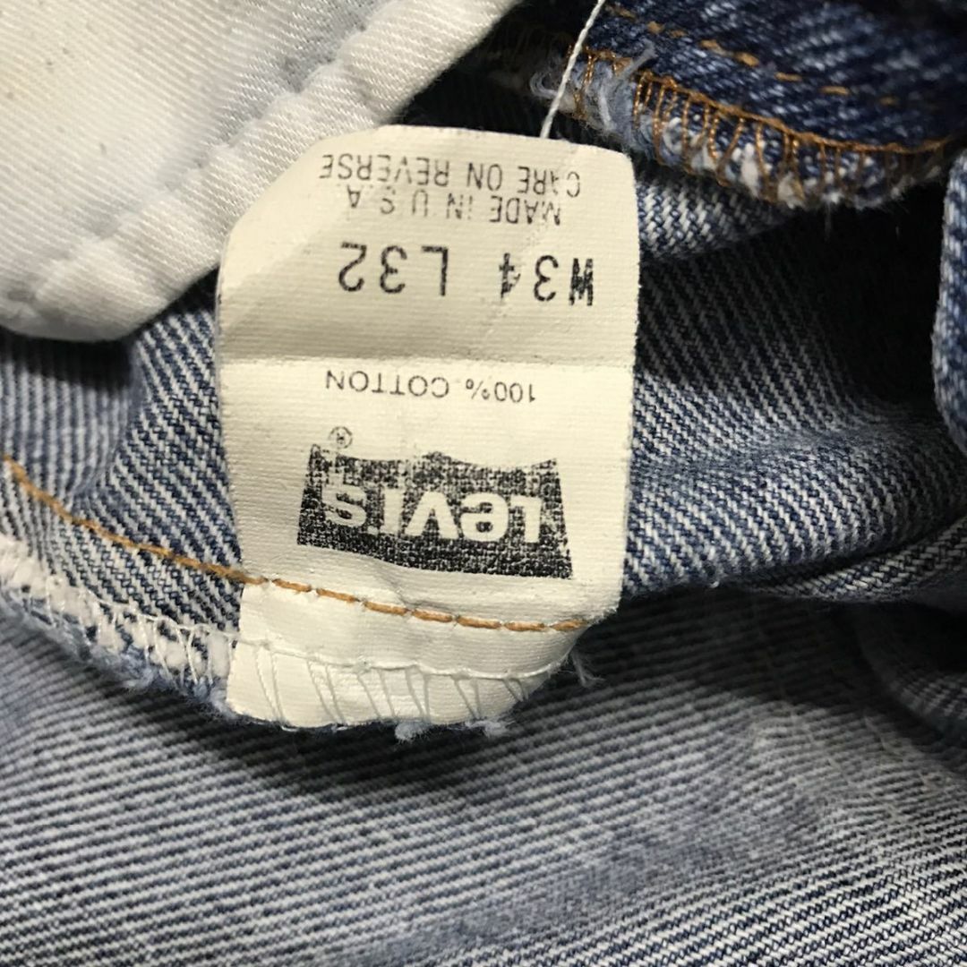 90's USA製 LEVI'S リーバイス 550-4891 550 ワイド