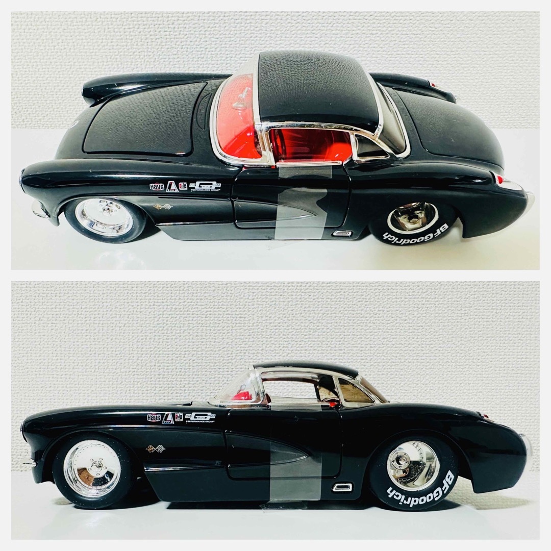 ジェイダ/’57 Chevyシボレー Corvetteコルベット 1/24絶版 2