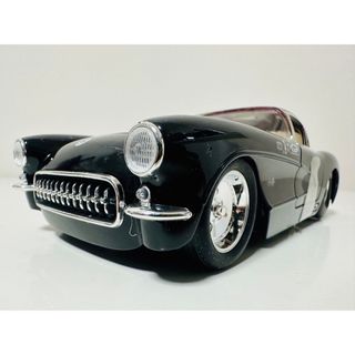 シボレー(Chevrolet)のジェイダ/’57 Chevyシボレー Corvetteコルベット 1/24絶版 (ミニカー)