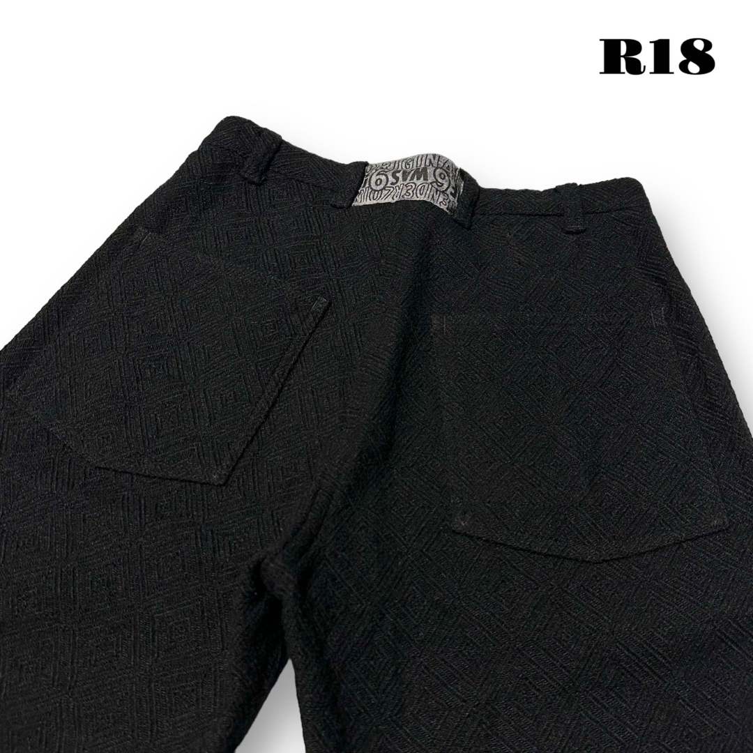 希少品! TENDERLOIN トラウザー メルトン パンツ ブラック 黒 XS