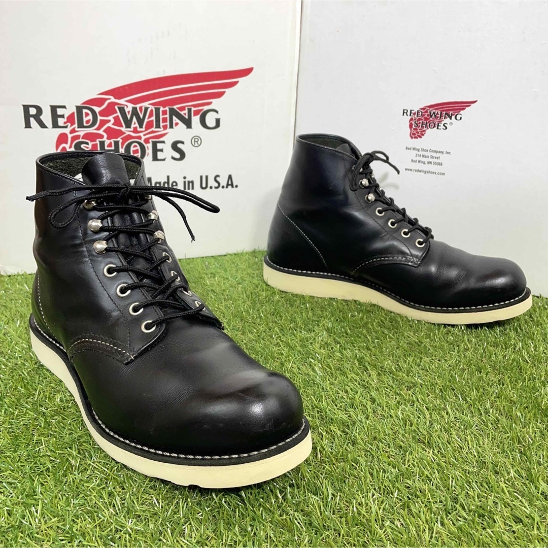 REDWING(レッドウィング)の【安心品質0127】廃盤8165レッドウイング廃盤ブーツ26-27US8送料込 メンズの靴/シューズ(ブーツ)の商品写真