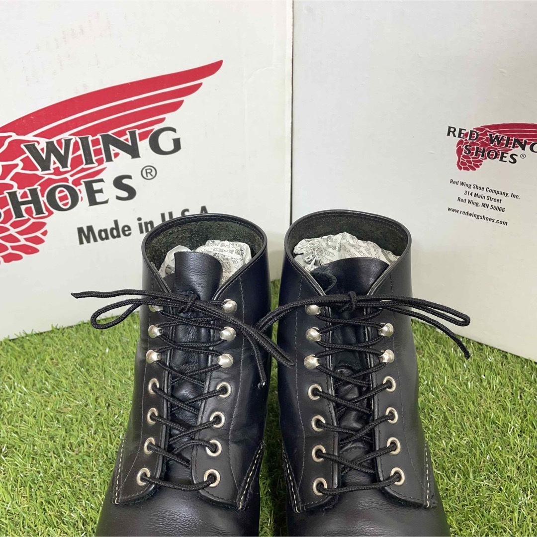 REDWING(レッドウィング)の【安心品質0127】廃盤8165レッドウイング廃盤ブーツ26-27US8送料込 メンズの靴/シューズ(ブーツ)の商品写真