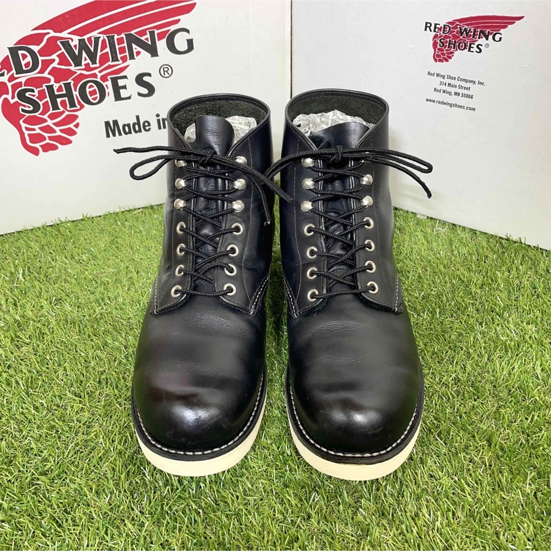 REDWING(レッドウィング)の【安心品質0127】廃盤8165レッドウイング廃盤ブーツ26-27US8送料込 メンズの靴/シューズ(ブーツ)の商品写真