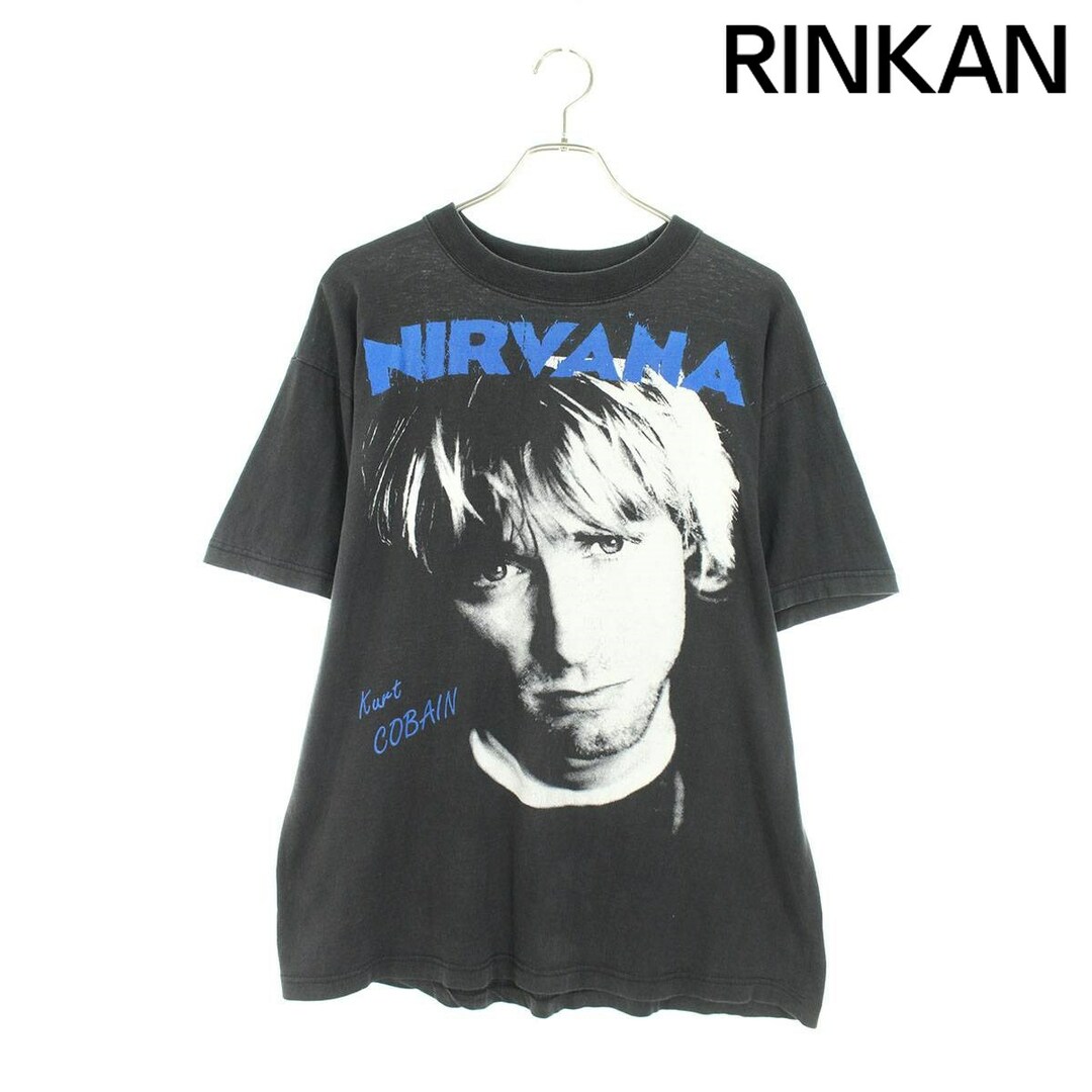 ヴィンテージ VINTAGE  NIRVANA/ニルヴァーナ ブート カートプリントTシャツ メンズ L メンズのトップス(Tシャツ/カットソー(半袖/袖なし))の商品写真