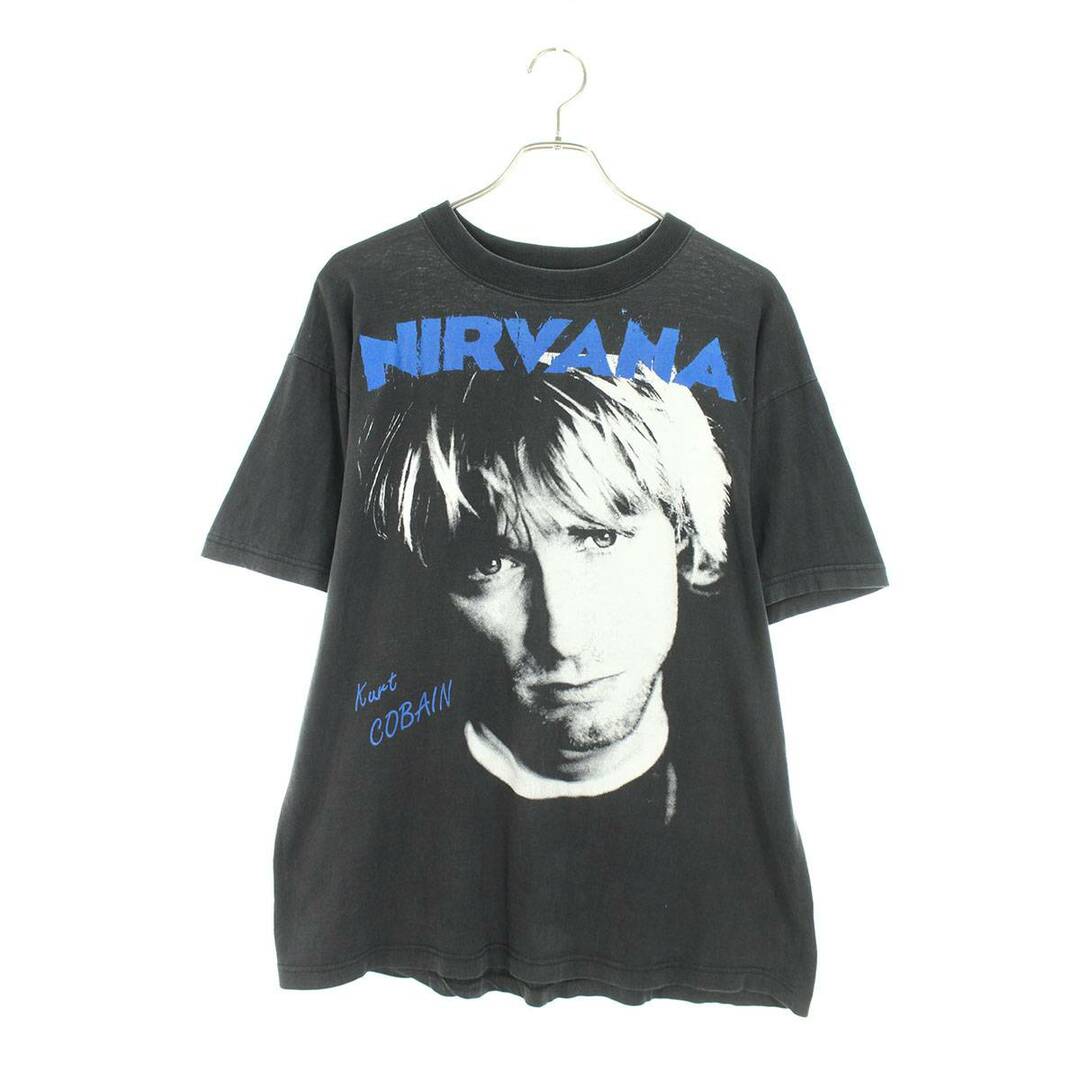 ヴィンテージ VINTAGE  NIRVANA/ニルヴァーナ ブート カートプリントTシャツ メンズ L メンズのトップス(Tシャツ/カットソー(半袖/袖なし))の商品写真