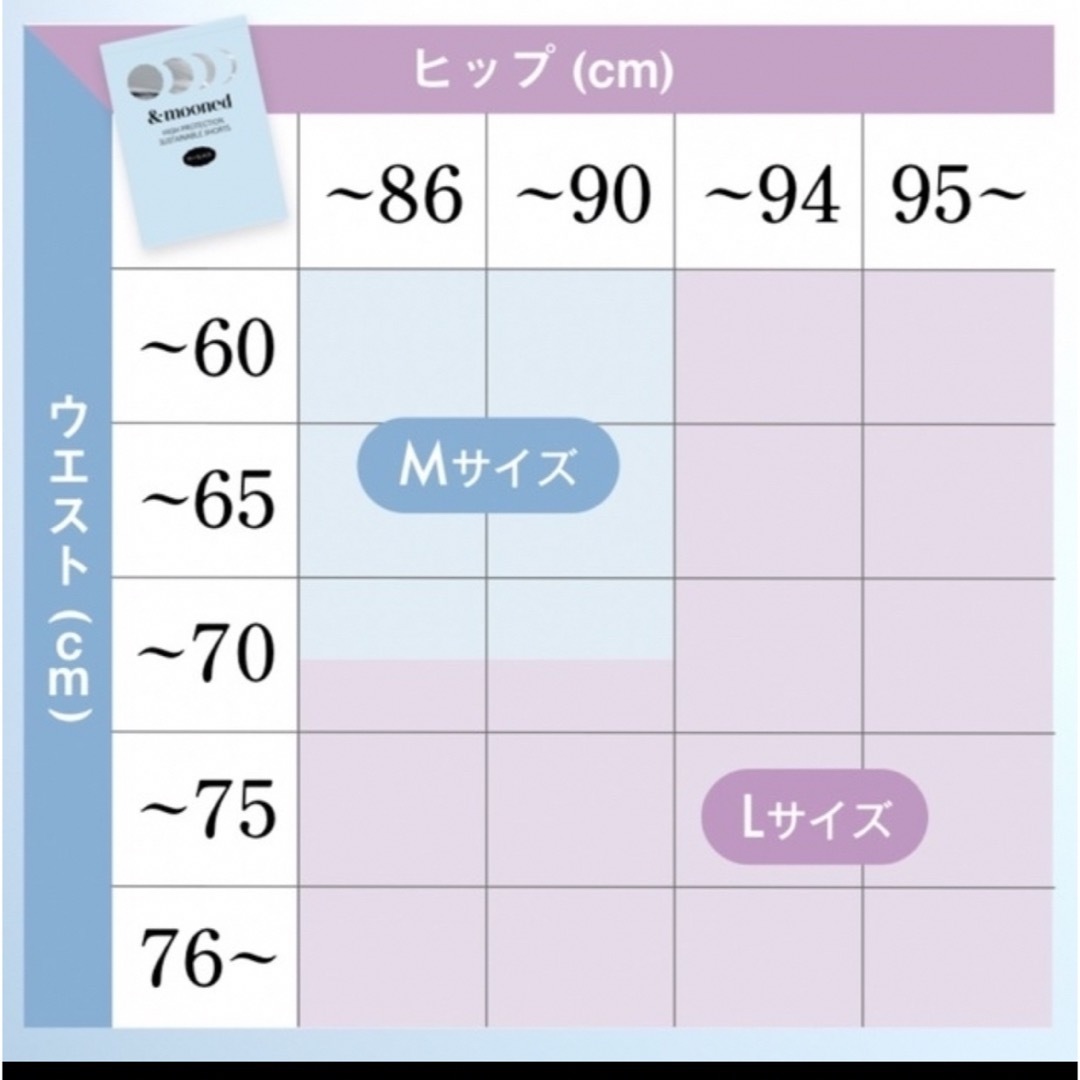 ＆mooned 給水ショーツ 1