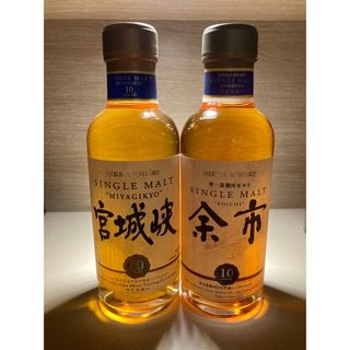 サントリー(サントリー)のやまちゃん様　専用　宮城峡10年、余市10年　180ml(ウイスキー)