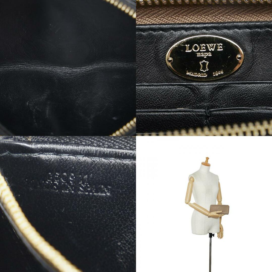 LOEWE(ロエベ)のロエベ アナグラム ミニタッセル ゴールド金具 長財布 レザー レディース LOEWE 【219-17486】 レディースのファッション小物(財布)の商品写真