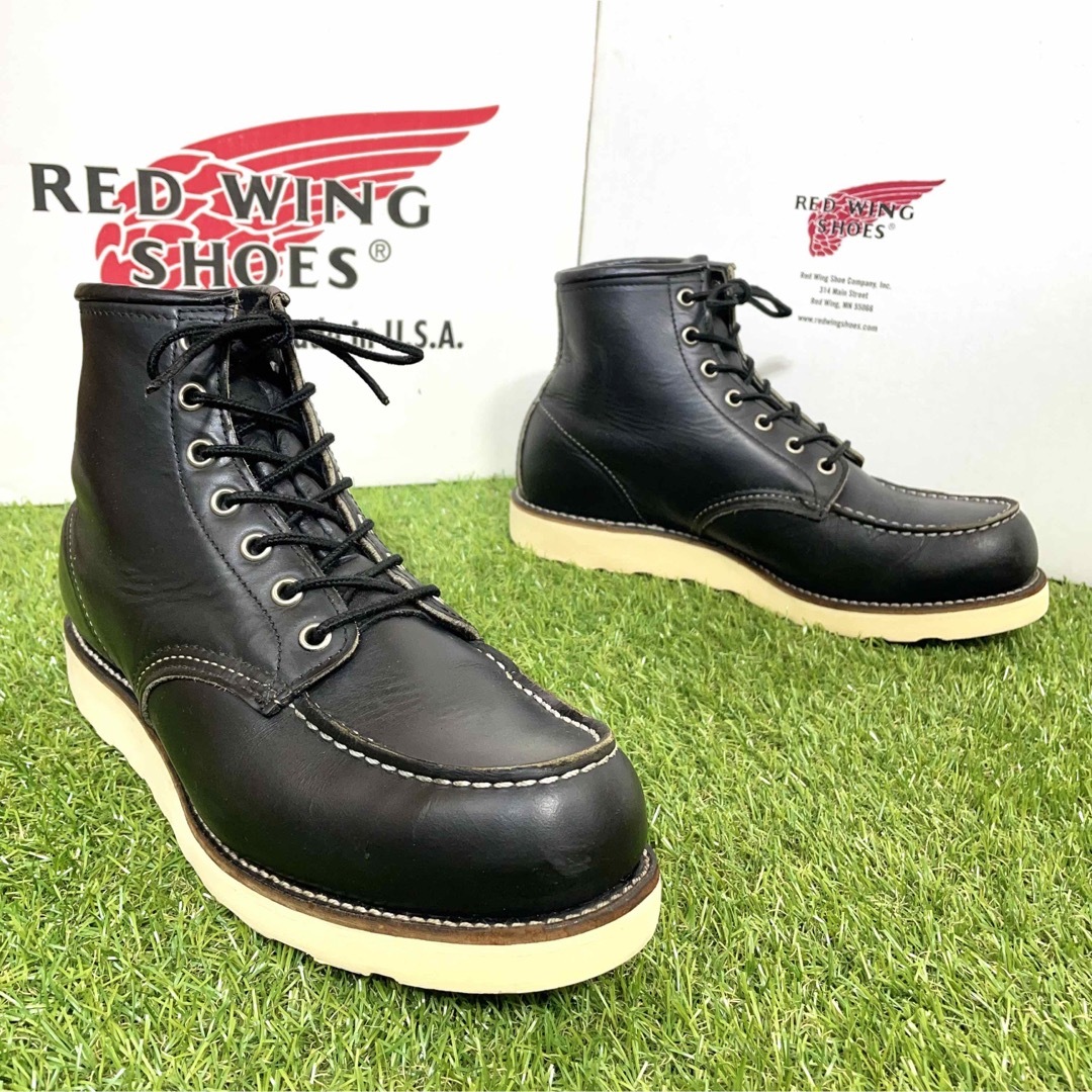 【安心品質0129】廃盤8130レッドウイングＲＥＤＷＩＮＧブーツUS9D