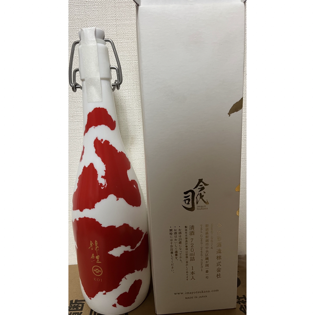 日本酒 錦鯉 にしきごい 純米酒 720ml