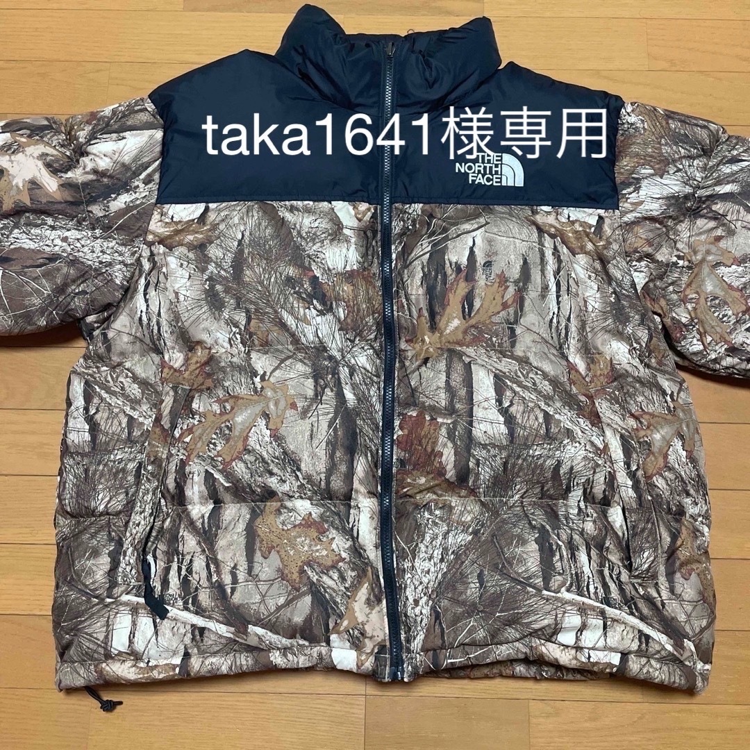 the north face ヌプシ　枯葉ダウンジャケット