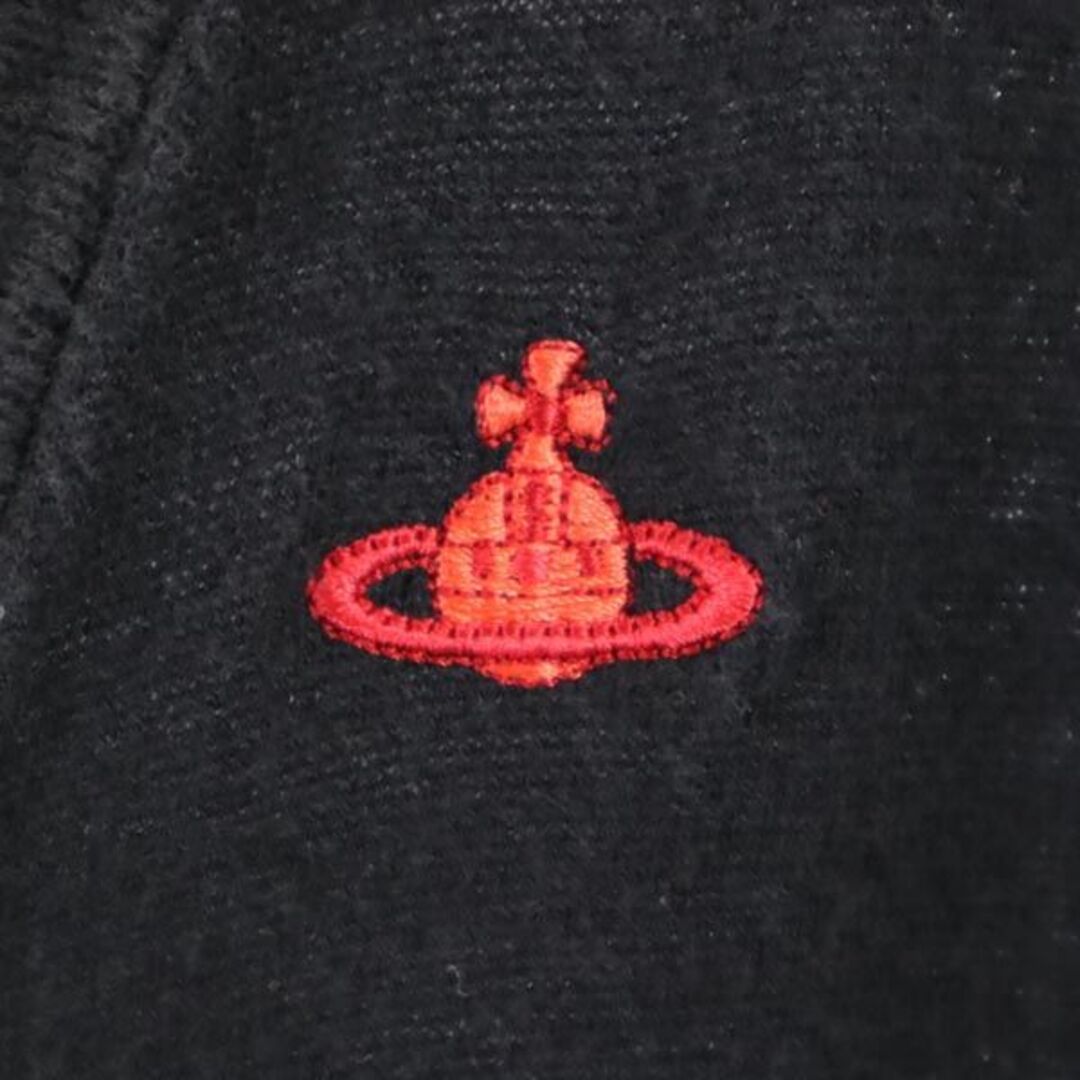 ヴィヴィアンウエストウッド レッドレーベル ニット カーディガン 2 黒 Vivienne Westwood RED LABEL ロゴ刺繍 レディース   【230914】 3