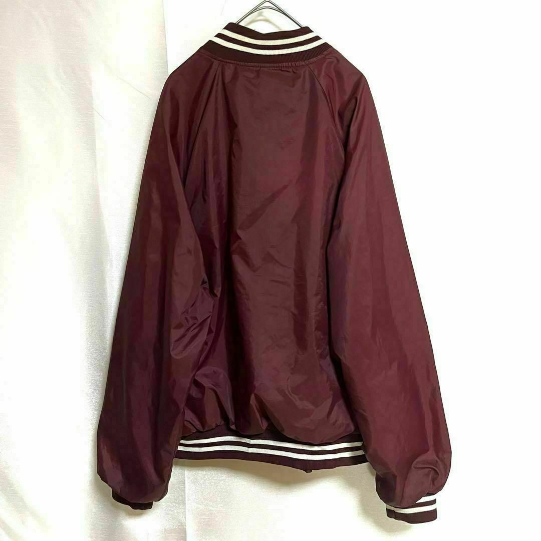90s USA製 古着 HARTWELL ナイロン スタジャン 企業ロゴ Lの通販 by