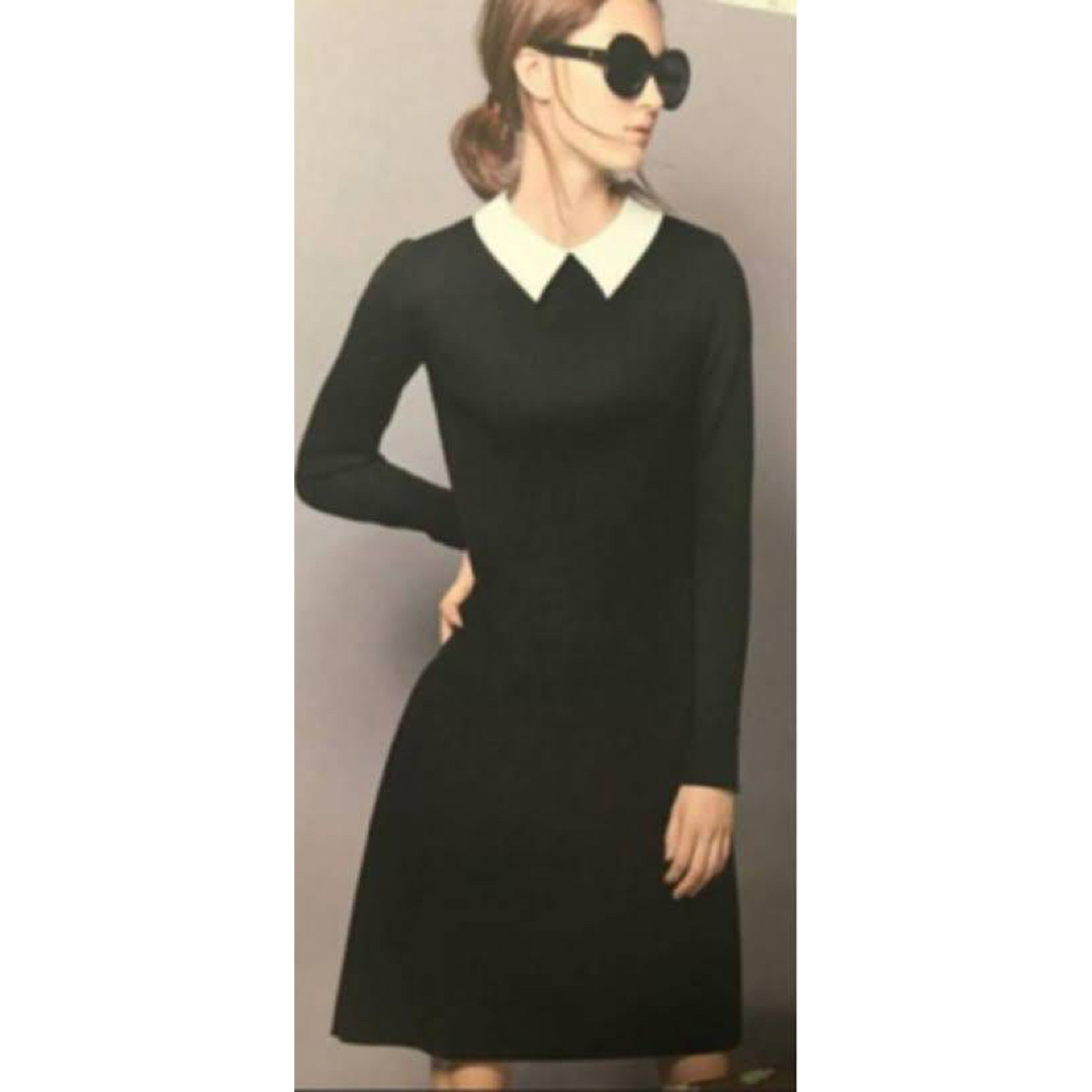 FOXEY フォクシー 白襟 上品 ワンピース サイズ