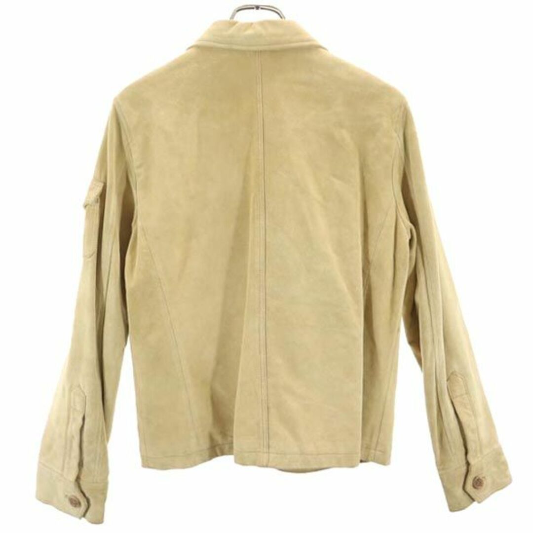 J.Crew - ジェイクルー 牛革 スエード レザージャケット M ベージュ J