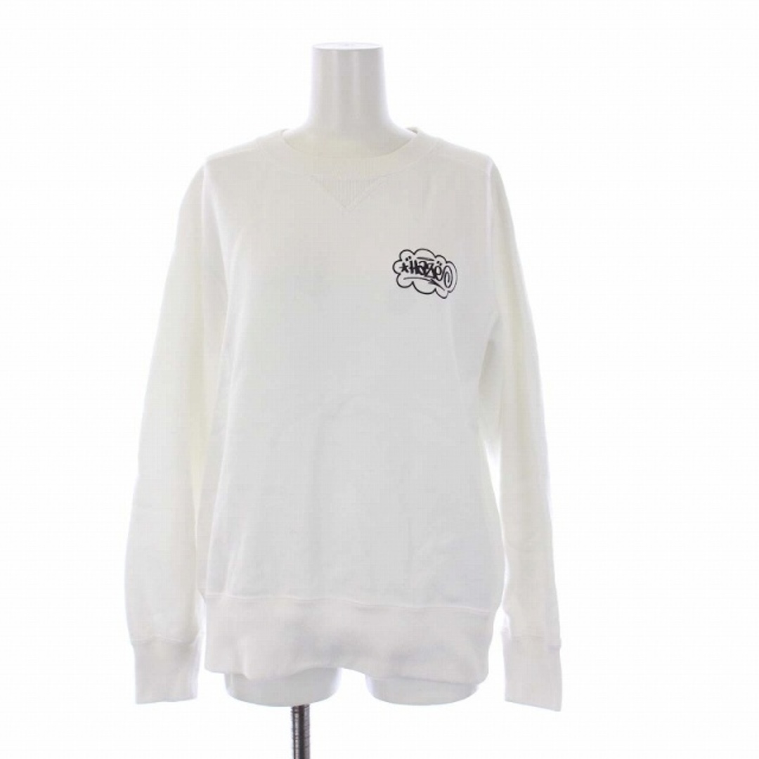 sacai - サカイ 23SS スウェット トレーナー 長袖 ロゴ 0 白 23-0468S