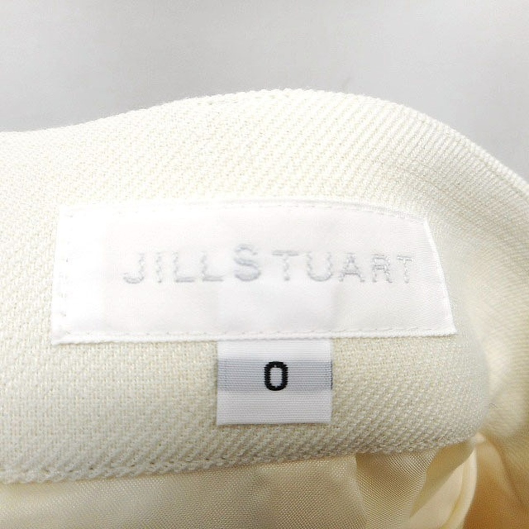 JILLSTUART(ジルスチュアート)のジルスチュアート JILL STUART 台形 スカート ミニ 膝上 切替レース レディースのスカート(ミニスカート)の商品写真