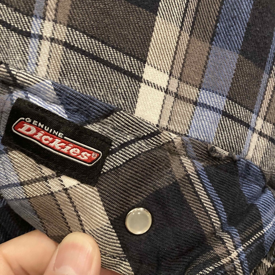 Dickies(ディッキーズ)のUSA古着 ディッキーズ Dickies ネルシャツ 中綿ネルシャツ Mサイズ メンズのトップス(シャツ)の商品写真