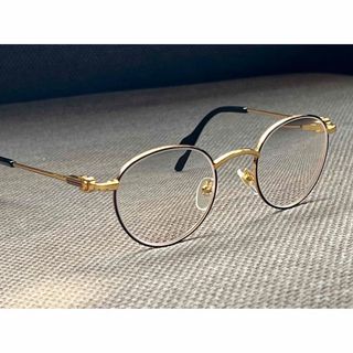 グッチ(Gucci)の【新品同様】GUCCI ゴールドフレーム メガネ 2023SSモデル(サングラス/メガネ)