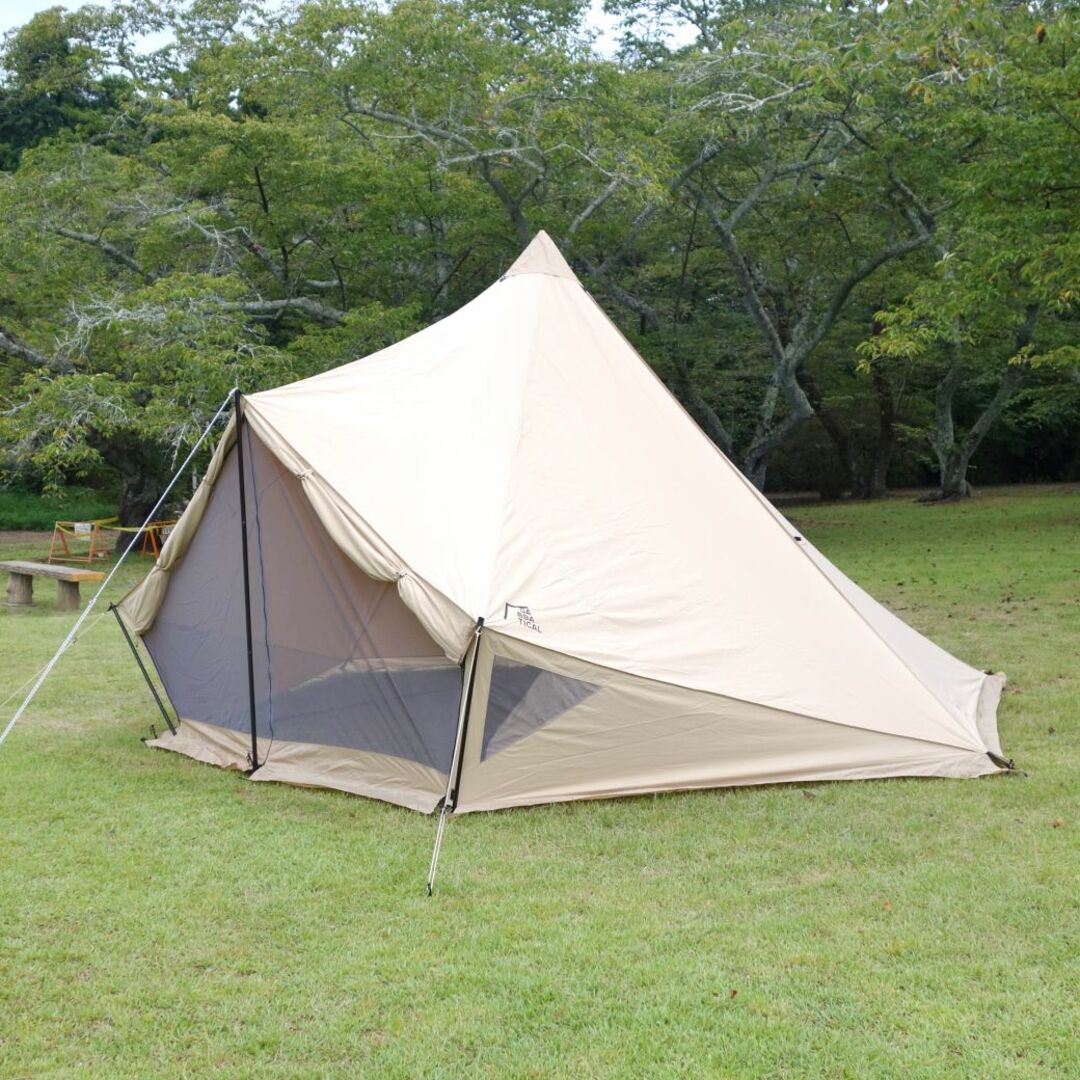 美品 サバティカル SABBATICAL テント MORNING GLORY TC モーニンググローリーTC 2-4人用 シェルター キャンプ  アウトドア | フリマアプリ ラクマ