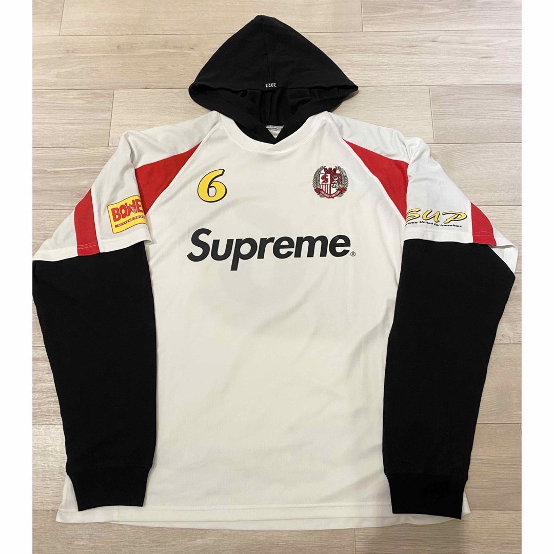 Supreme - Supreme Hooded Soccer Jerseyシュプリームの通販 by PLAY's ...