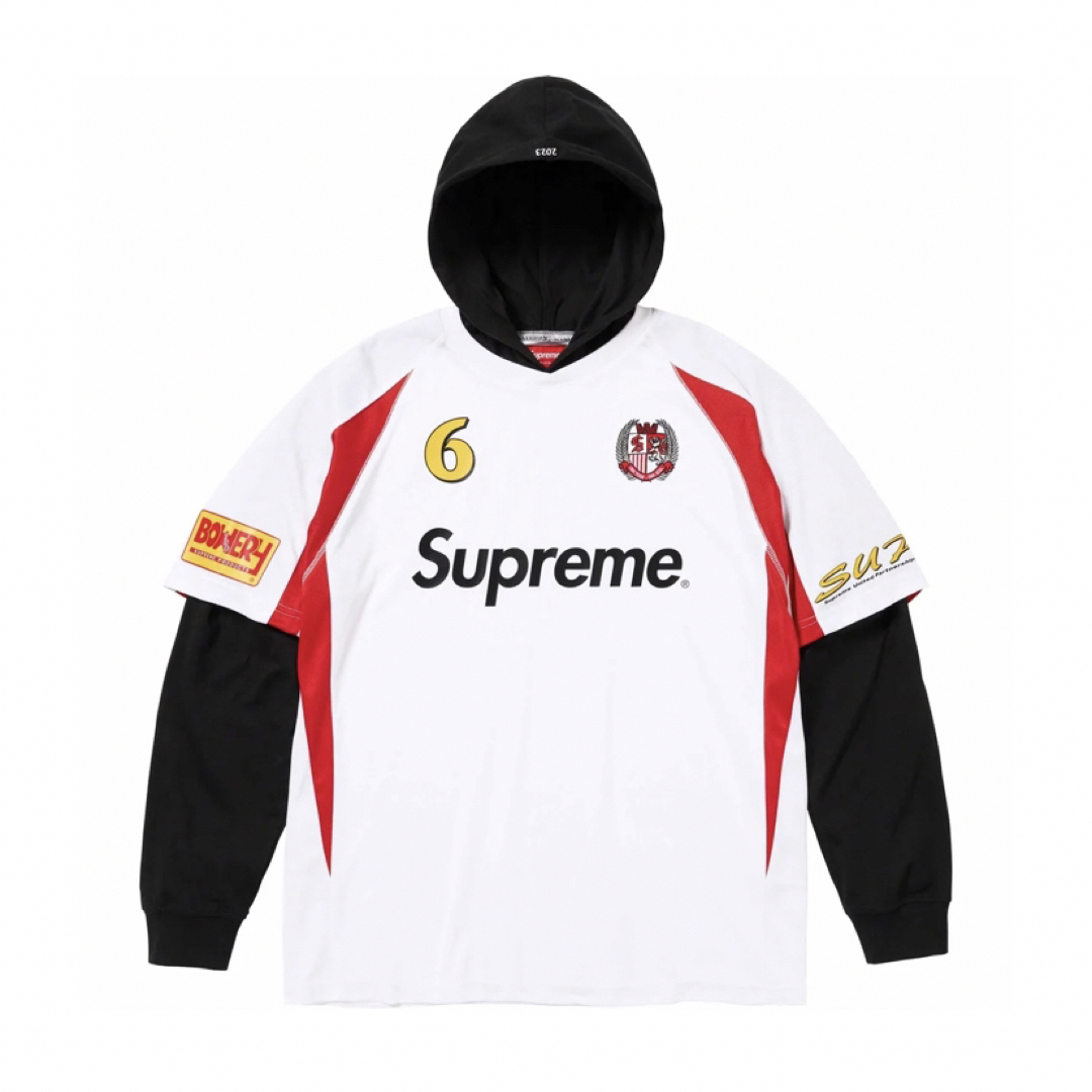 Supreme(シュプリーム)のSupreme  Hooded Soccer Jerseyシュプリーム メンズのトップス(ジャージ)の商品写真