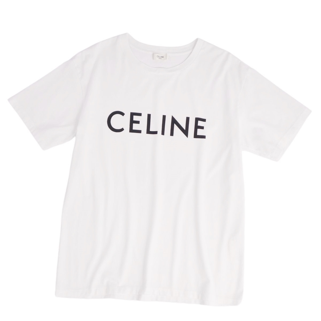 CELINE セリーヌ Tシャツ L ホワイト