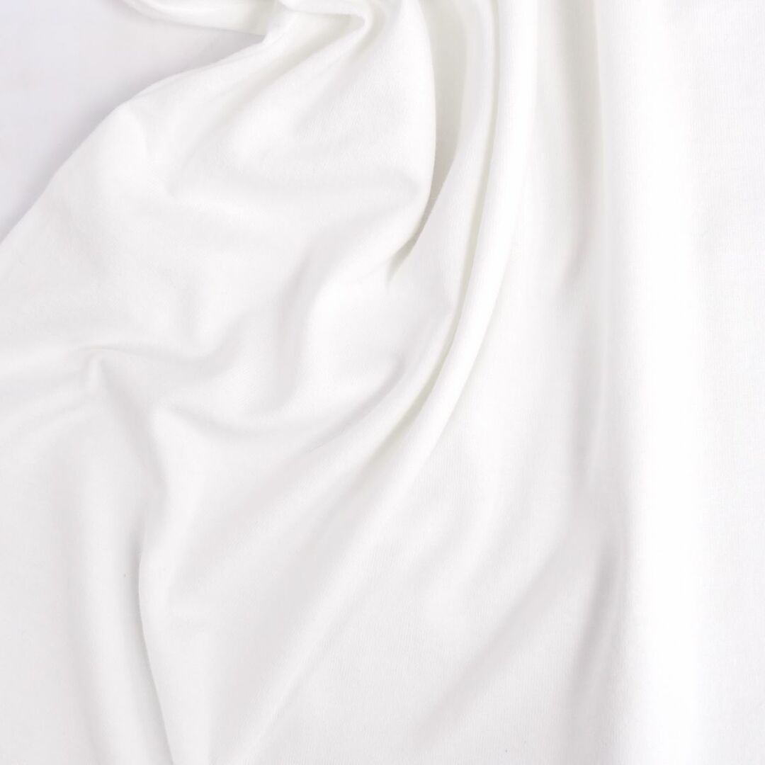 美品 セリーヌ CELINE Tシャツ カットソー 半袖 ショートスリーブ ロゴ柄 コットン トップス メンズ XS ホワイト