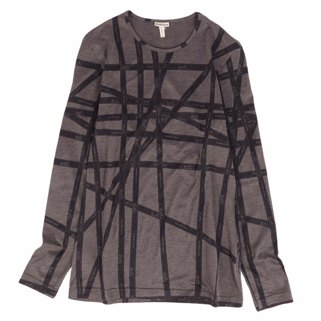 美品 エルメス HERMES Tシャツ カットソー マルジェラ期 ロングスリーブ ボルデュック トップス レディース XS グレー | フリマアプリ ラクマ