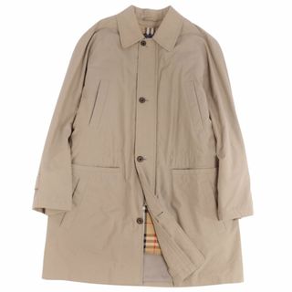 バーバリー(BURBERRY)のVintage バーバリー Burberrys コート ダウンライナー付き ジップアップ 裏チェック アウター メンズ LY ベージュ(その他)