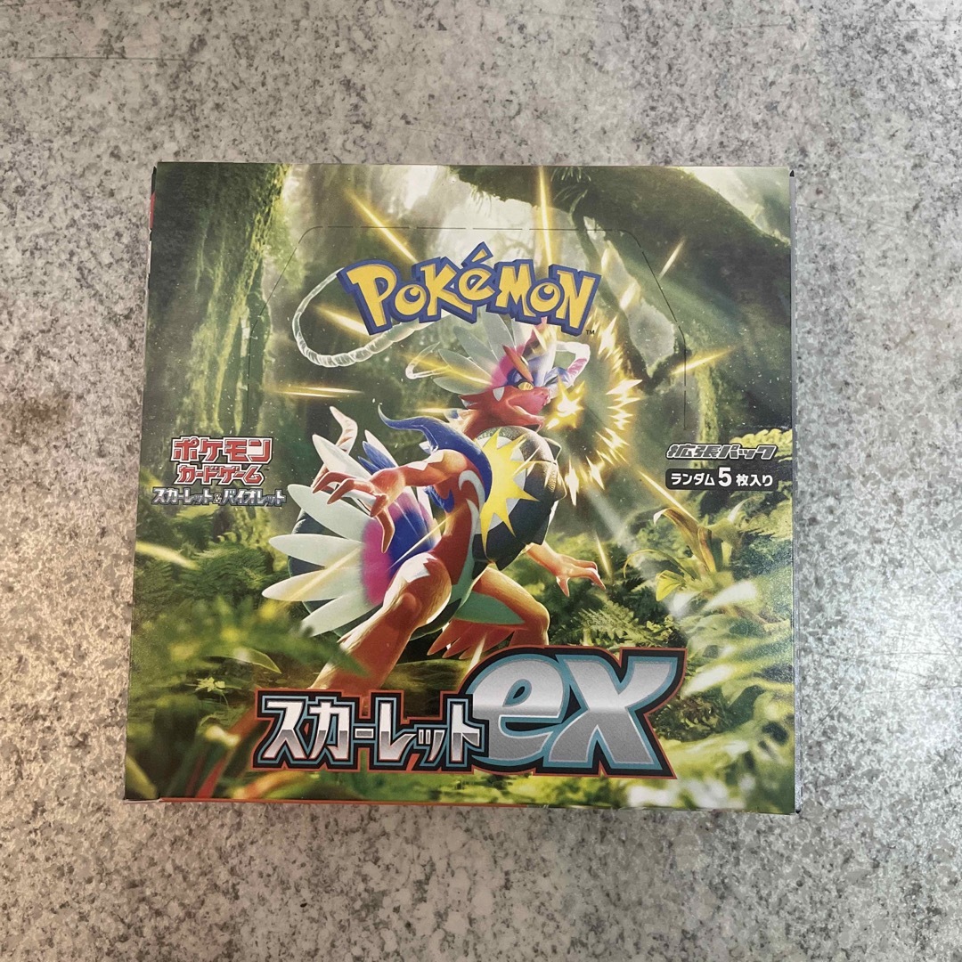 ポケモンカード スカーレットex ボックス シュリンクなし - Box/デッキ