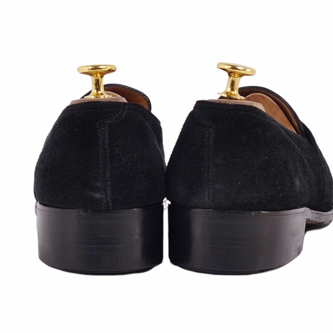 JOHN LOBB(ジョンロブ)のジョンロブ JOHN LOBB ローファー コインローファー スウェードレザー FENCOTE フェンコート 革靴 メンズ 8.5E(27cm相当) ブラック メンズの靴/シューズ(ドレス/ビジネス)の商品写真