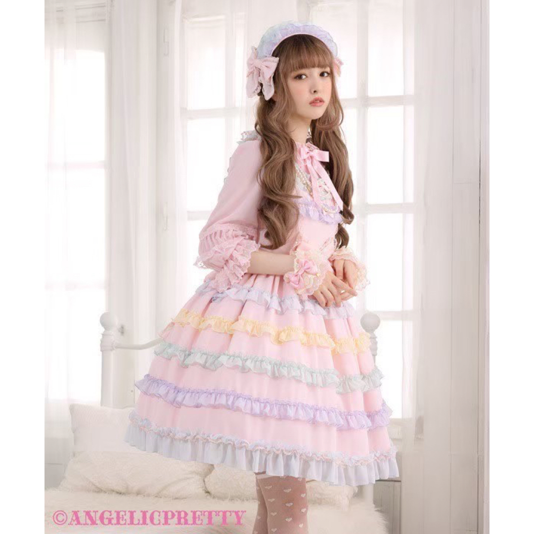 ★新品★ Angelic Pretty しゃぼん玉ジャンバースカート ★