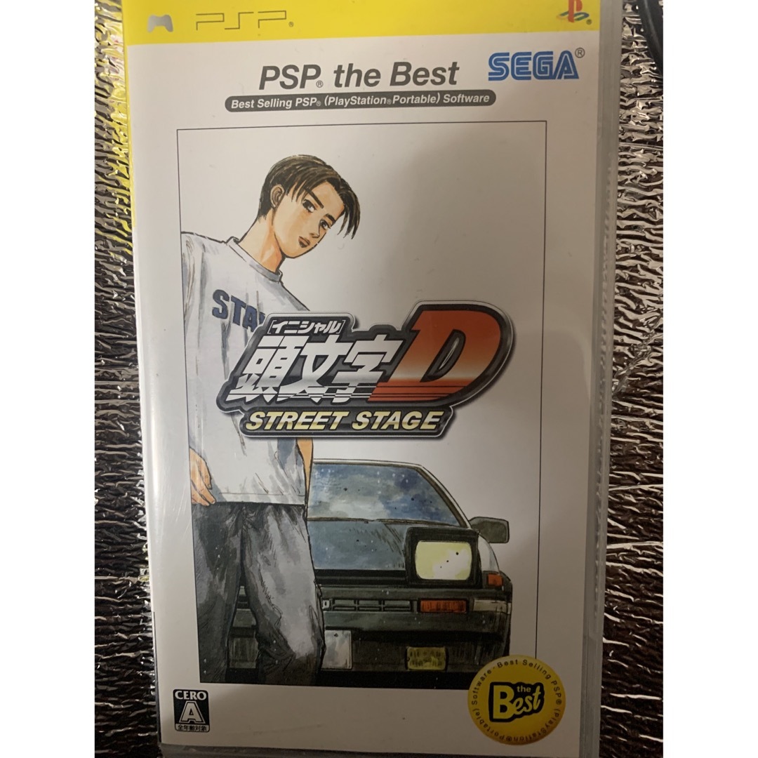 PlayStation Portable(プレイステーションポータブル)の頭文字D STREET STAGE（PSP the Best） PSP 中古 エンタメ/ホビーのゲームソフト/ゲーム機本体(携帯用ゲームソフト)の商品写真