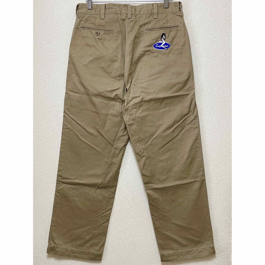 着用1回 Supreme Chino Pant Khaki 30 -